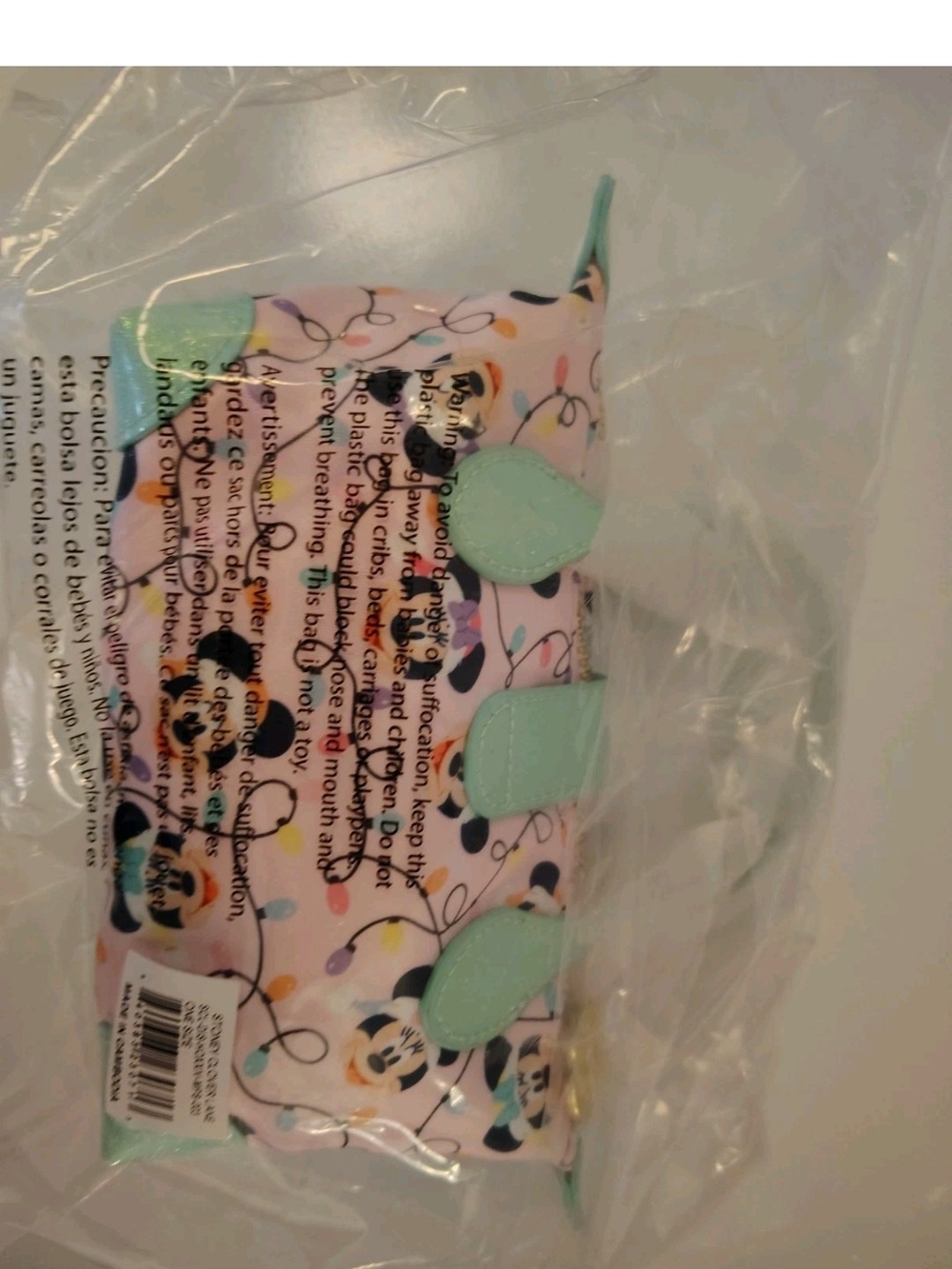 Stoney Clover Lane Disney Christmas Pouchette Crossbody 01 - Picture 4 of 4